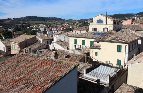 Sirolo Apartment | In the center of Sirolo, with a wonderful sea view