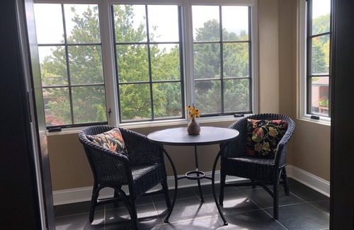 Blowing Rock House | In the heart of the village, private and quiet yet steps from downtown.
