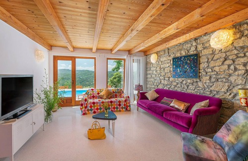 Krbune House | In the interior of Istria, on the gentle green slopes of the small village of Krbuni, you will find