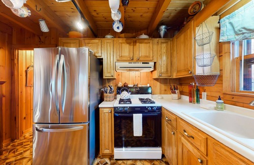 Neshobe Beach House | Incredible lakefront retreat with dock, generous deck, firepit, & amazing views