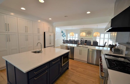 The Pines House | Incredible location with in-ground heated pool/spa (mid-May through September)