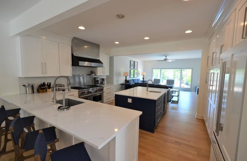 The Pines House | Incredible location with in-ground heated pool/spa (mid-May through September)
