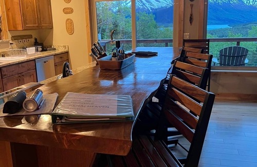 Cooper Landing House | Incredible Views of the Kenai River and Mountains, Home sits on 5 Private acres!