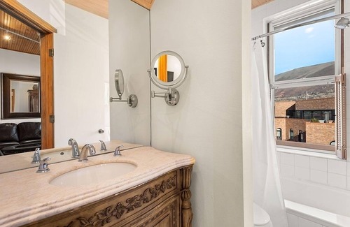 Downtown Hotel | Independence Square Unit 306 | Hotel Room with Large Sitting Area & Wet Bar