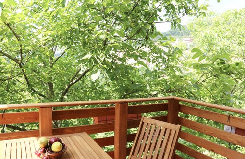 Aritzo Condo | Independent chestnut apartment in holiday home with garden and barbeque