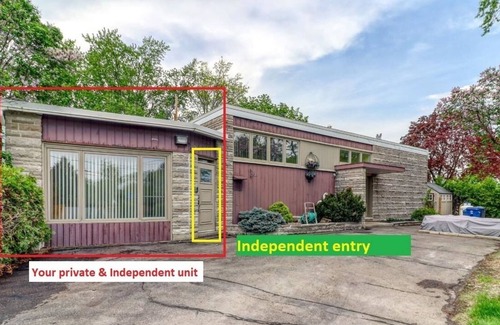 Laval Apartment | Independent Unit , 5 min to Mtl