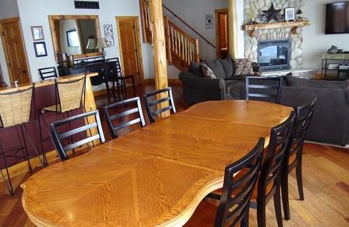 Cedar Lake House | Indiana LAKE HOME SUNSETS. 5 Beds, 3 Baths, 2 Decks, 1 Long Pier, by CHICAGO IL