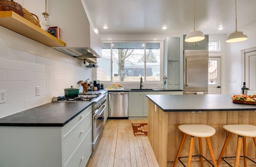 Madison House | Indiana Vacation Rental: Walk to Madison Main St!