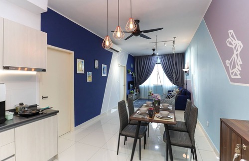Kuala Lumpur Condo | Indoor Swing♔ModernArt♕ SunwayVelocity☆MRT✯300Mbps