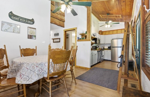 Jefferson Township Cabin | Indoor tree house & swivel firepit grill. Close to Kooser & Laurel Hill Parks.n