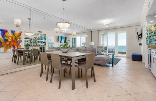 Clipper Cove Condo | Inn at Crystal Beach 405 Luxury Beachfront Condo