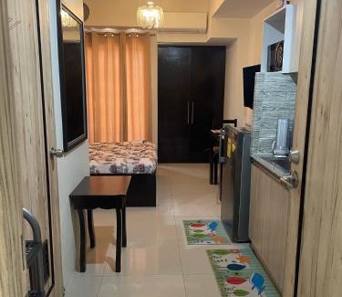 Poblacion District Apartment | INSPIRIA 1803 Studio Unit with Balcony beside Abreeza Mall Davao