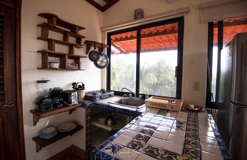 Brisas de Zicatela Apartment | Intimate luxury rooftop apt w/oceanview terrace, ionization system pool, yoga