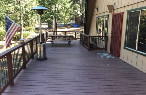 Sierra Cedars Cabin | Inviting 3-Level A-frame Cabin with Spacious Deck, Amenities, Great Location