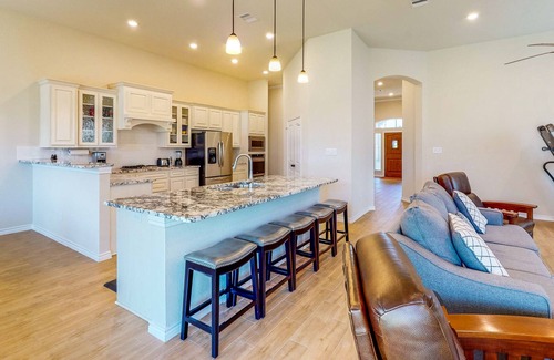 Wellborn House | Inviting home in a quiet neighborhood with playroom & enclosed yard