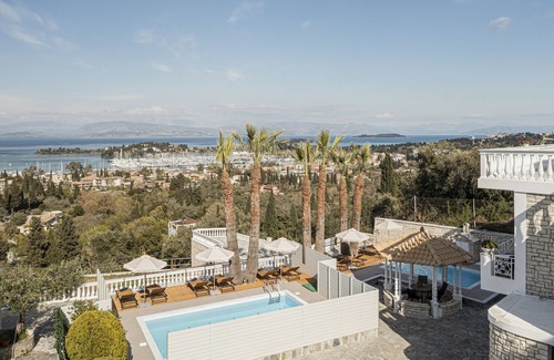 Gouvia Villa | Ionian Star 1 Private pool - Amazing View - 5 min from beach