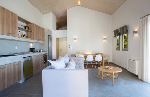 Agios Nikitas Villa | Ionian White Villas 250m from a sandy beach & close to Agios Nikitas!