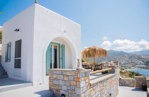 Ios Town House | Ios stylish house with Panoramic Sea and Sunset view