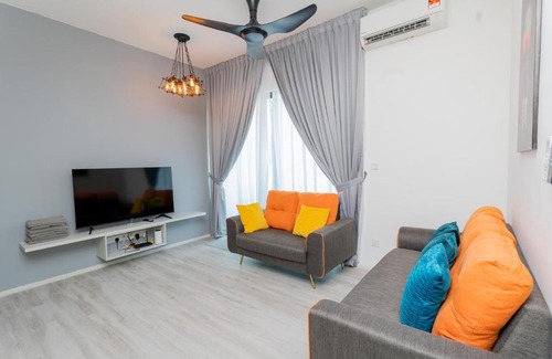 Ulu Kinta Apartment | Ipoh Tambun Lost World Sunway Onsen Suites Lana 2R2B 8 paxs