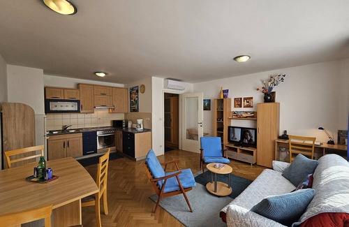 Ljubljana City Centre Apartment | Irena Tour As/Quiet 1BR apartment with shower&balcony, garage, WiFi&AC