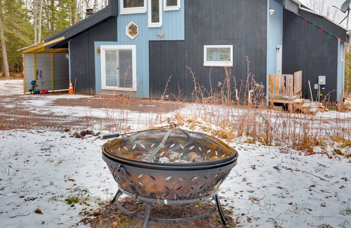 Stambaugh Condo | Iron River Condo w/Gas Grill Near Skiing + Hiking