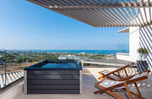 Anissaras House | ISholidays Harmony - 2 Bedroom Sea View Villa with Jacuzzi