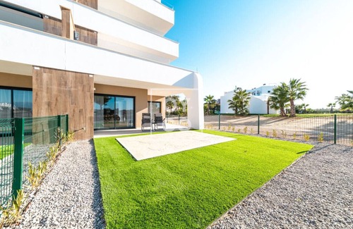 Alhama de Murcia Apartment | Isla de la Luz - mountain and lake views - by OYOOSTAYS