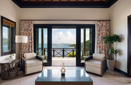 Scrub Island Apartment | Island Retreat with Private Terrace and Ocean Views Near Secret Sandy Beaches