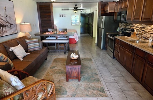 Red Hook Condo | Island Time on Sapphire Beach, Beach level walkout, Bldg A