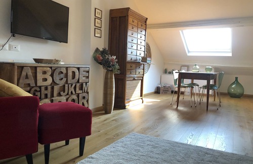 Porta Vittoria House | It is a newly renovated attic located in a building from the early 1900s