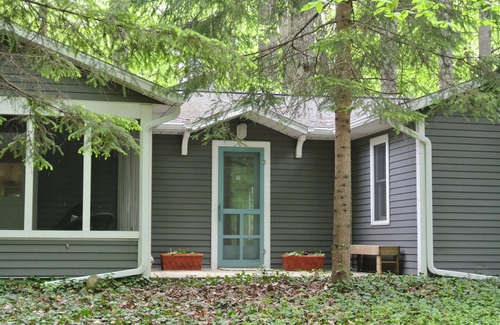 Harbert House | It's a short walk to our private beach from this adorable cottage.