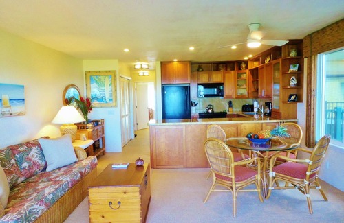 Kapaa Condo | It's All About the View! Oceanfront, A/C, Elevator, Discount