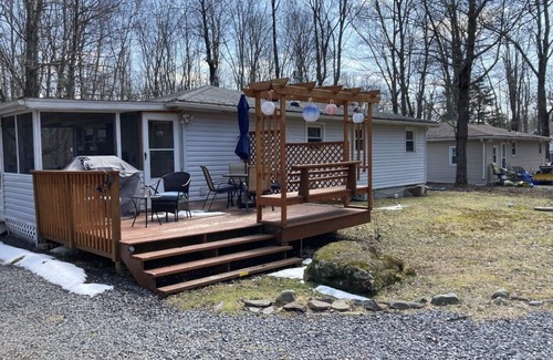 Pocono Lake Cottage | It's almost time for leaf color changing!
