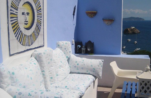 Ponza Villa | ITALY - PONZA Villa with large equipped terrace. Stunning views of the sea