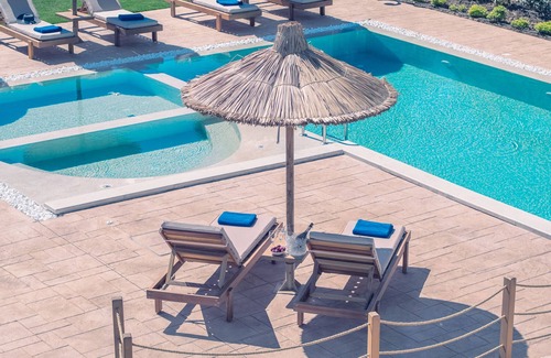 Dafni Villa | Ivoni Villa, an Iconic Summer Retreat! Child friendly Villa, Outdoor Playground!