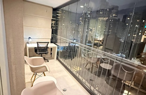 Vila Nova Conceicao Apartment | Jácome Style | Surprising 1 Bed in Vila Olimpia