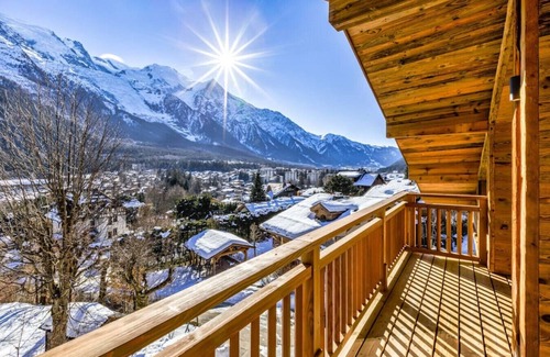Chamonix City Centre Apartment | Jacaranda - Sublime 6pax 80m2 Vue Mtblanc Central Parking