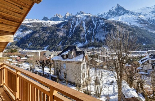 Chamonix City Centre Apartment | Jacaranda - Sublime 6pax 80m2 Vue Mtblanc Central Parking
