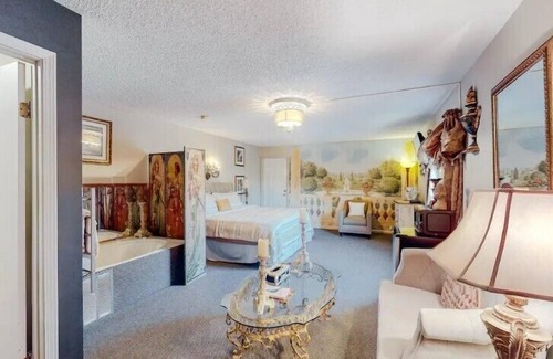 Eureka Springs Historic District Hotel | Jacuzzi Suite 206 at Tradewinds