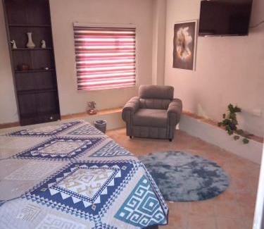 El Oasis Valsequillo House | Jardín Quinta Las Fuentes Cabañas, Valsequillo. PUEBLA
