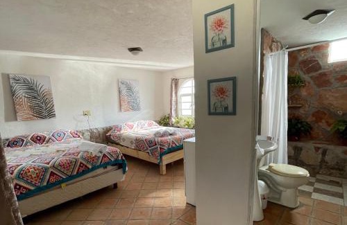 El Oasis Valsequillo House | Jardín Quinta Las Fuentes Cabañas, Valsequillo. PUEBLA