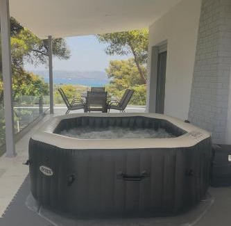 Skala Oropou House | Jasmin House - Sea view - In town