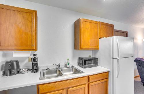 Jasper Apartment | Jasper Studio 4 Mi to Split Rock Creek State Park