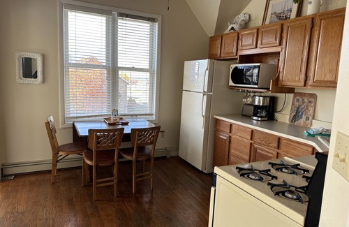 Ludington Apartment | Jimmy's Beach House "C" - Just one block from Ludington's city beach.