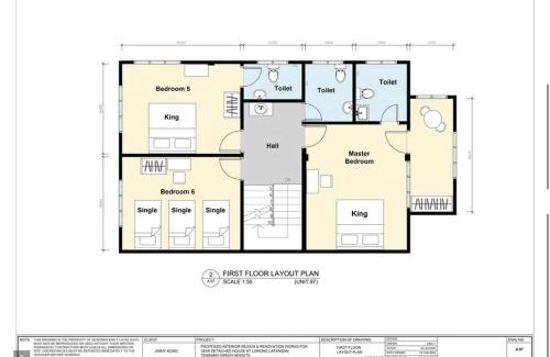 Richmond Hill House | Jk Home Borneo 97 18Pax 6BedR 5BathR