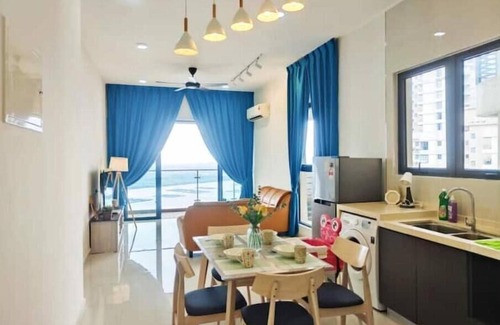 Bouvet Island Apartment | Johor Bharu - Beachview 6-13pax Danga Bay @ KSL