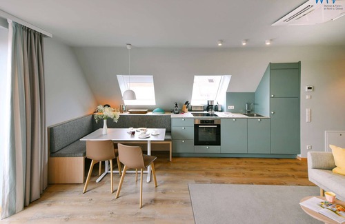 Juist Apartment | Juist vacation with sunny roof terrace and private sauna!