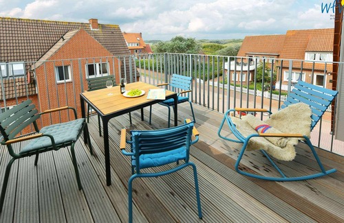 Juist Apartment | Juist vacation with sunny roof terrace and private sauna!