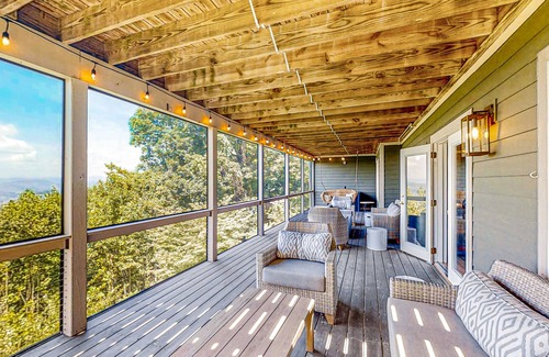 Laurel Park House | Jump Off Rock Retreat | Outdoor lover's house with mountain views