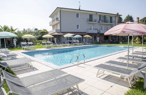 Pieve Vecchia Apartment | Junior Suite 1 with Shared Pool and Private Balcony